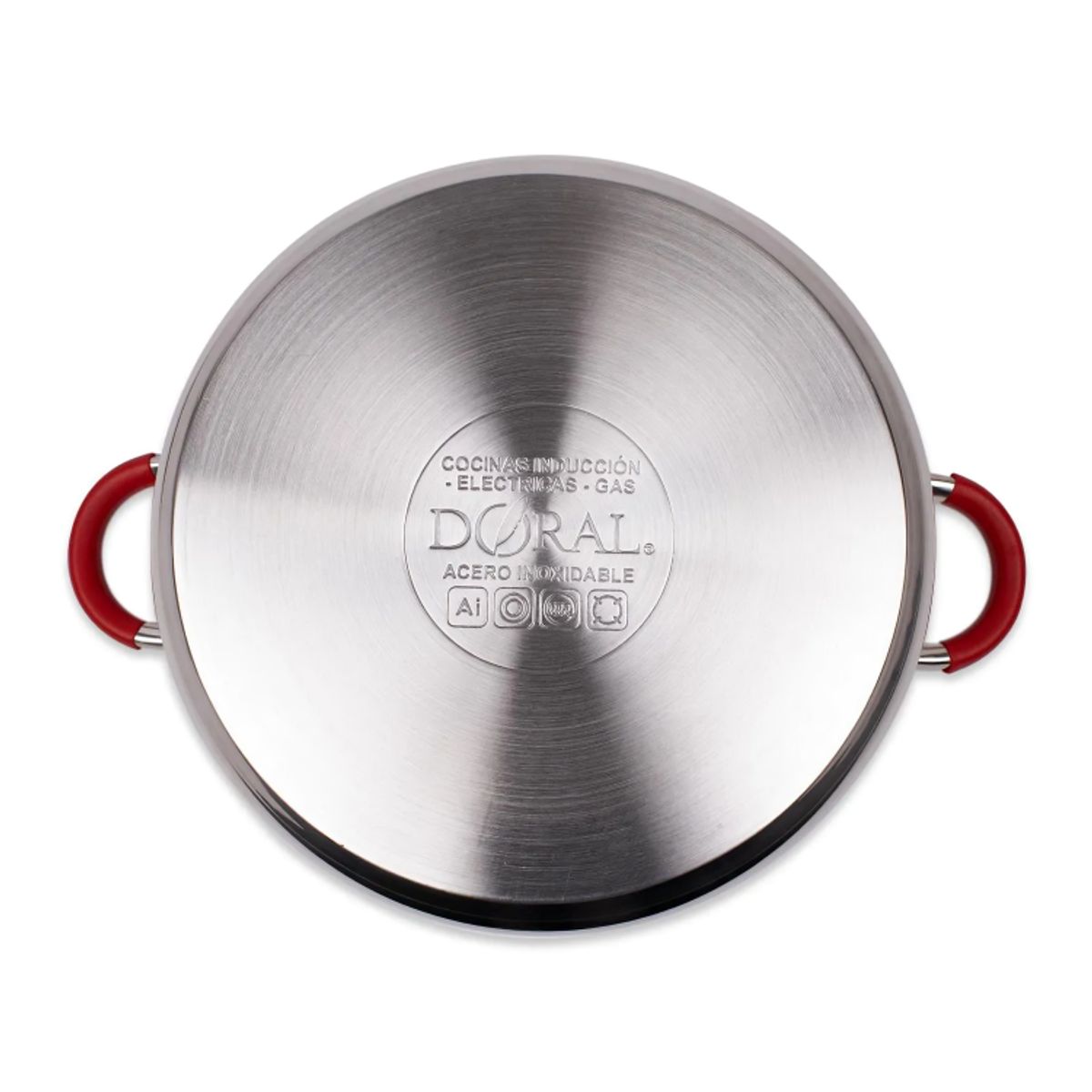 DORAL - Olla Acero Inoxidable Nizza 32 cm  Doral  20 Litros