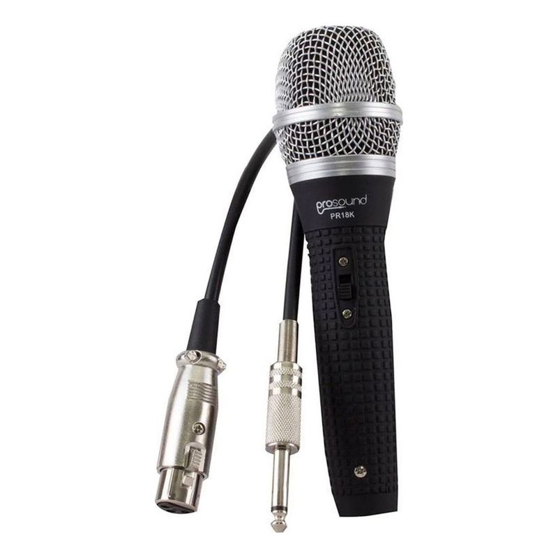 PHILCO - Microfono Unidireccional Con Estuche Prosound Pr18k