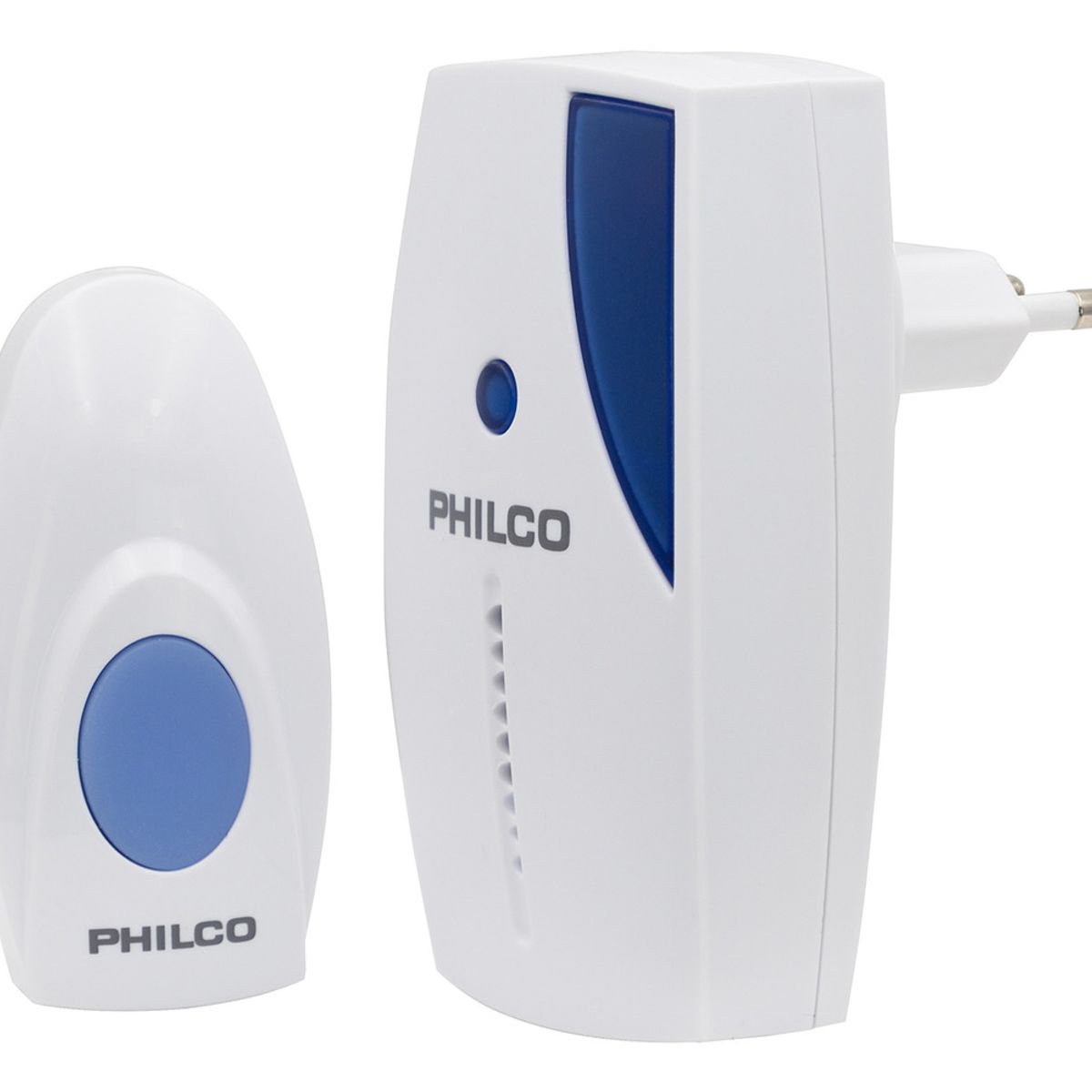 PHILCO - Timbre Inalámbrico 220v Db7 Hasta 80m Philco Color Azul