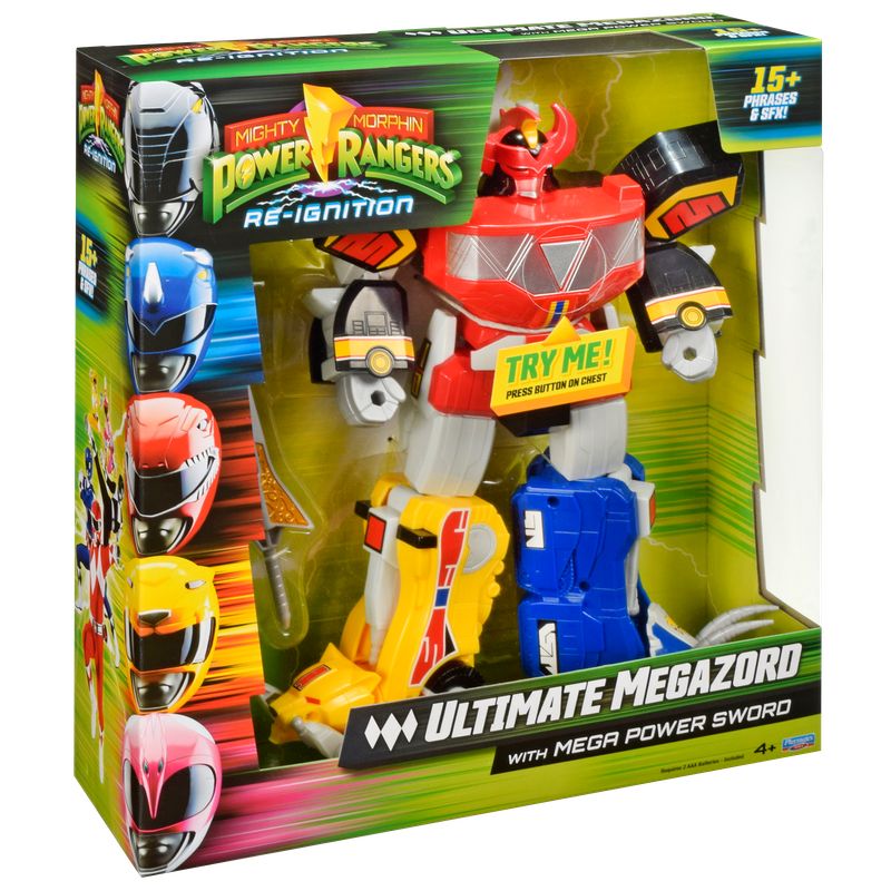 POWER RANGERS - Figura 30 Centímetros Multicolor Megazord Power Rangers.
