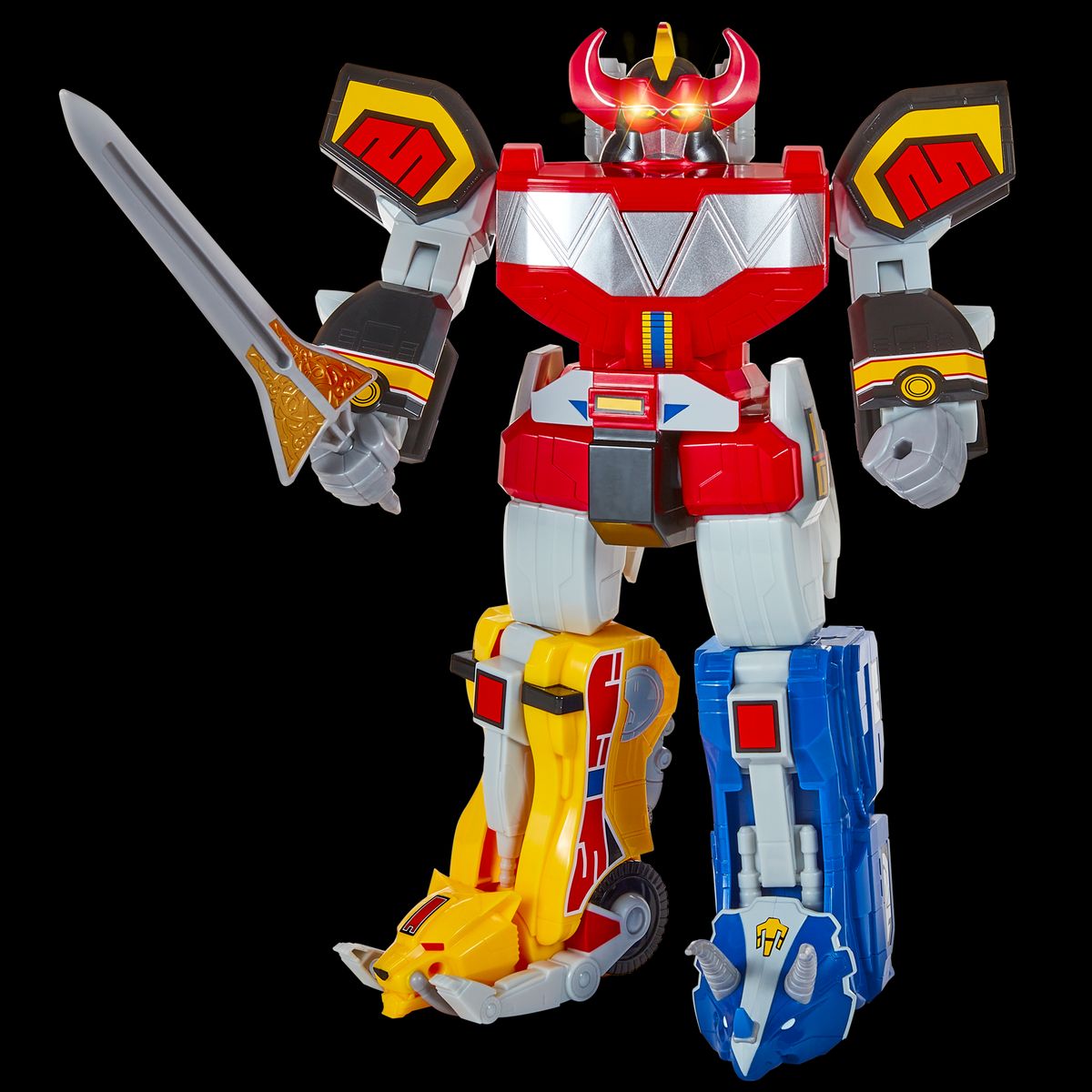 POWER RANGERS - Figura 30 Centímetros Multicolor Megazord Power Rangers.