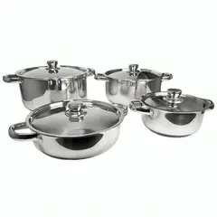 DORAL - Batería de Cocina Línea Málaga de 8 piezas