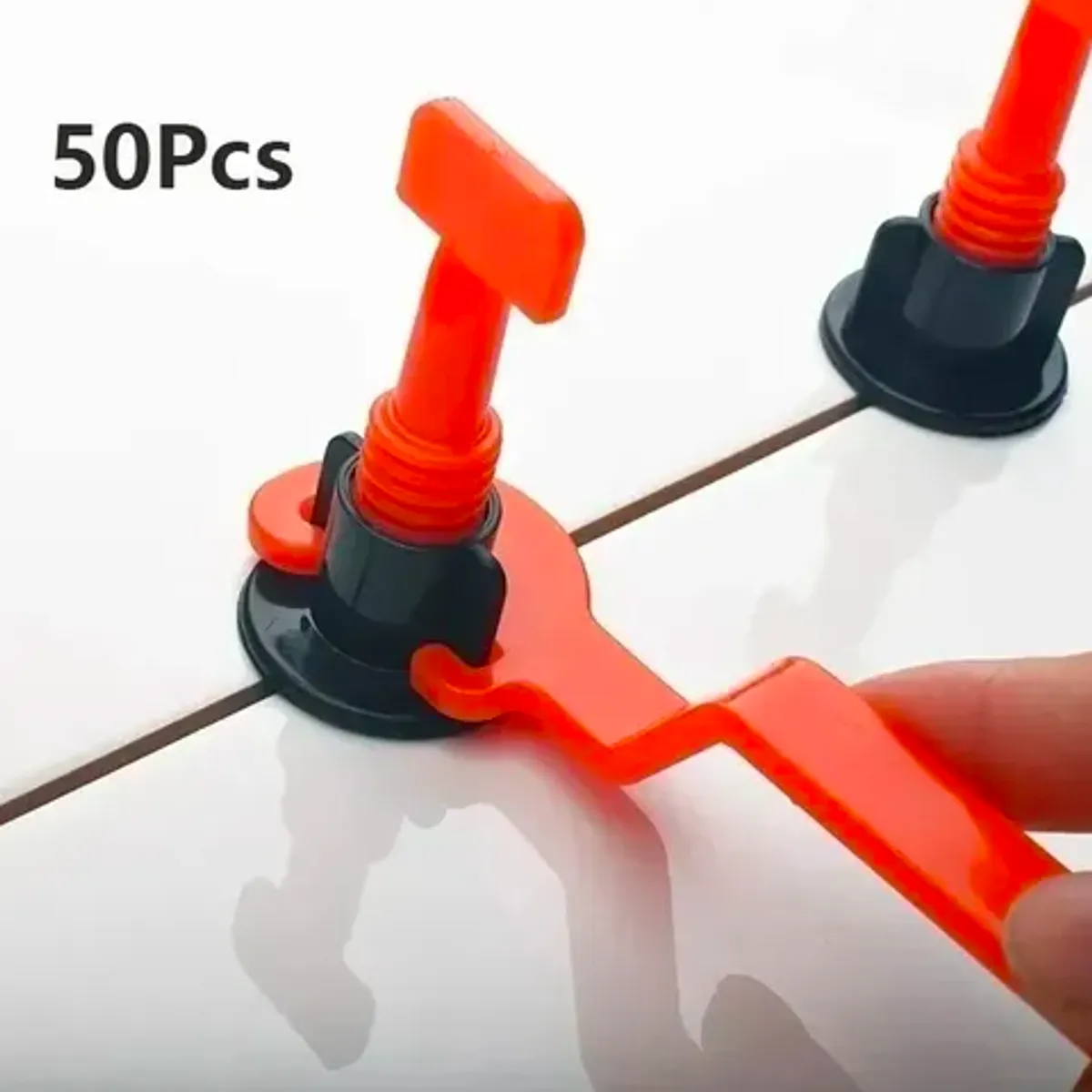 GENERICO - Pack 250 Nivelador De Porcelanato Reutilizables 5 Bolsas