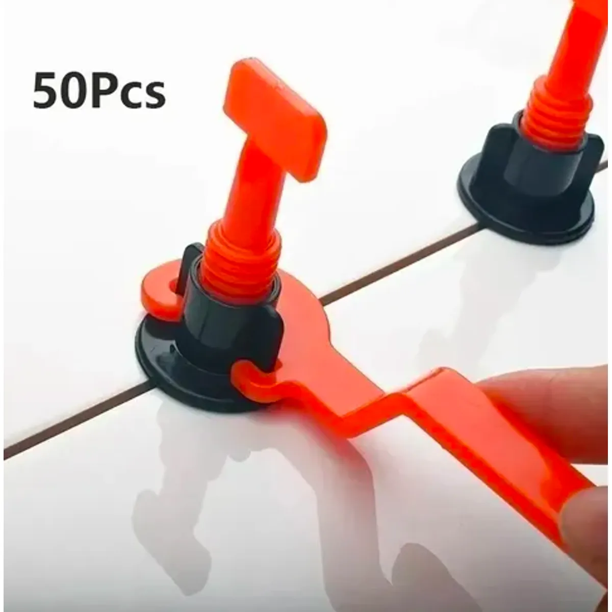 GENERICO - Pack 250 Nivelador De Porcelanato Reutilizables 5 Bolsas