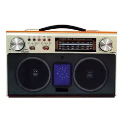 AUDIOPRO - RADIO PORTATIL RETRO BLUETOOTH FMUSBSDRECARGABLE AP02056