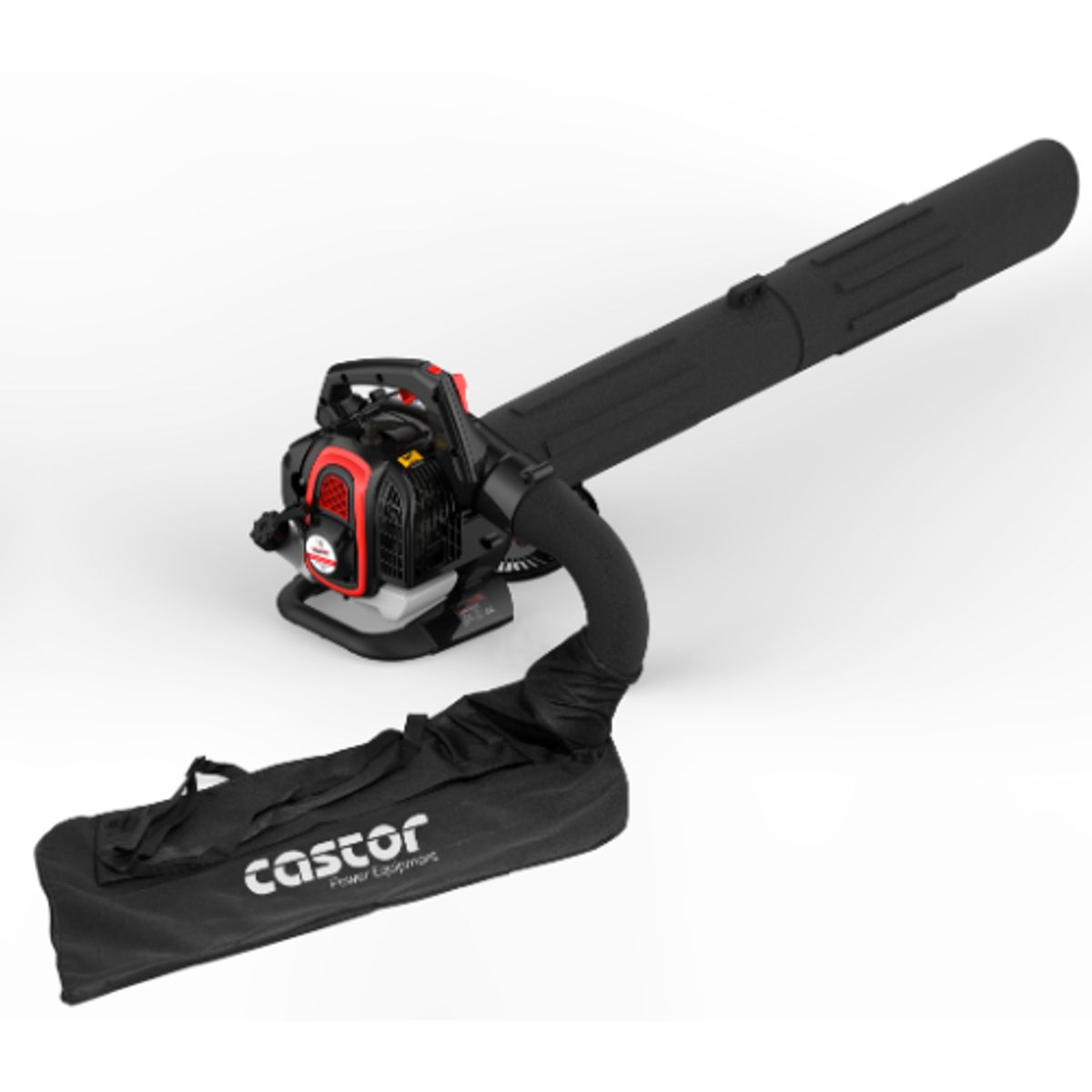 CASTOR - Sopladora Castor 3 en 1 (Soplador, Aspirador y Trituradora de Hojas)