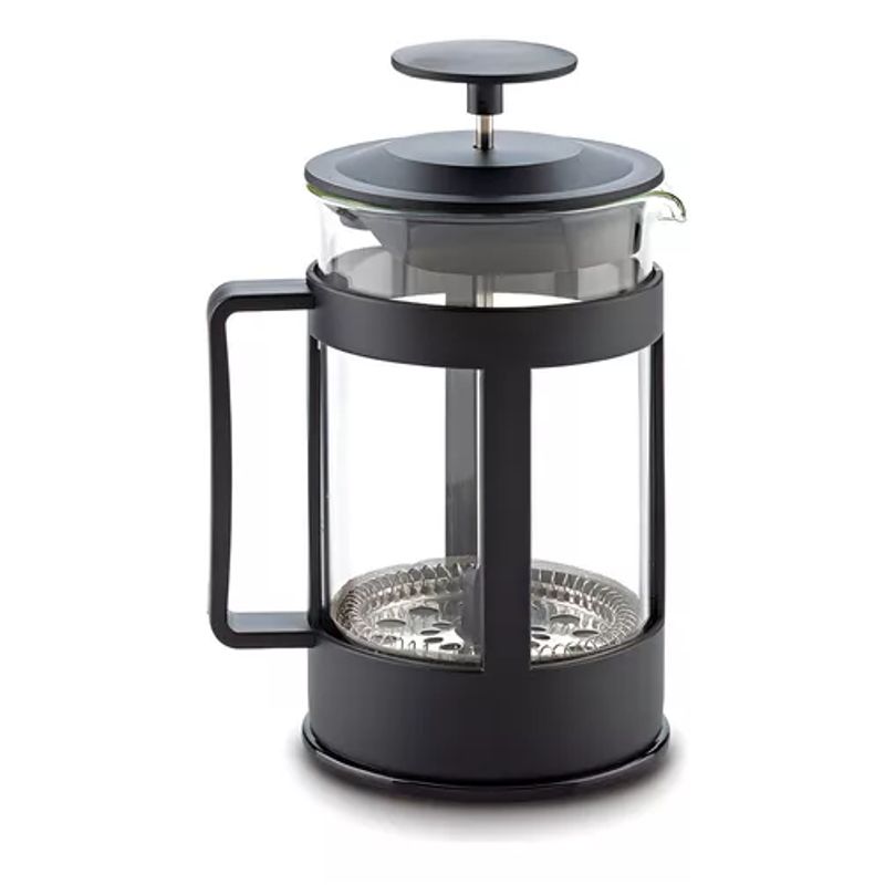 GENERICO - Cafetera prensa francesa manual de café 600 ml color negro