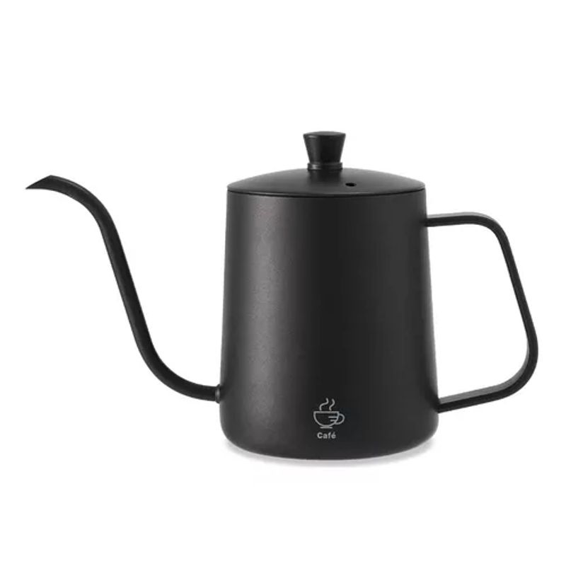 GENERICO - Cafetera de acero inoxidable 304 tetera de cuello de cisne