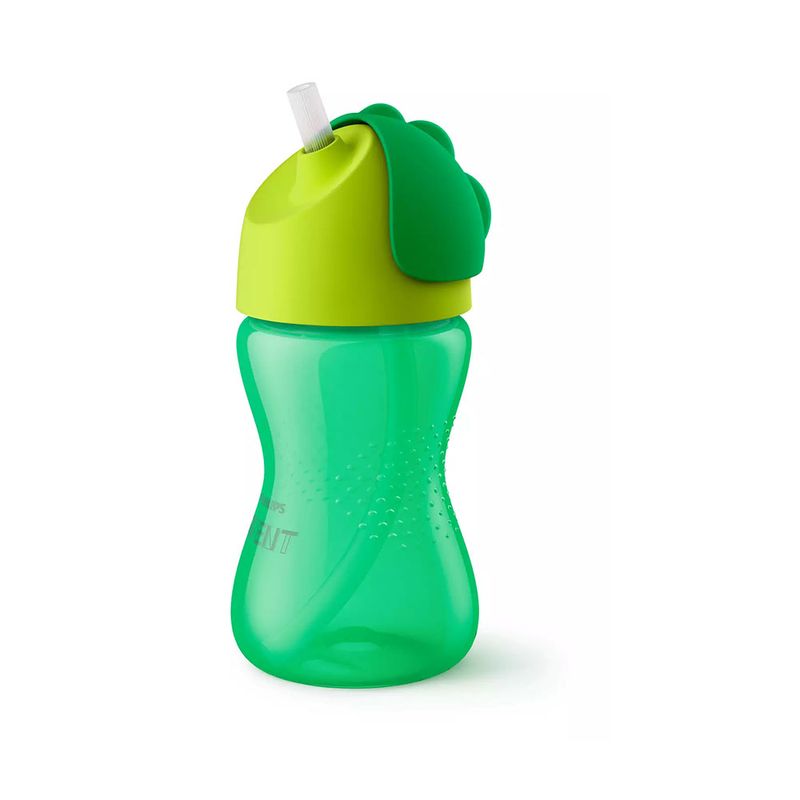 AVENT - Vaso Con Bombilla Flexible De 300 Ml/7 Oz Dino Niño Avent