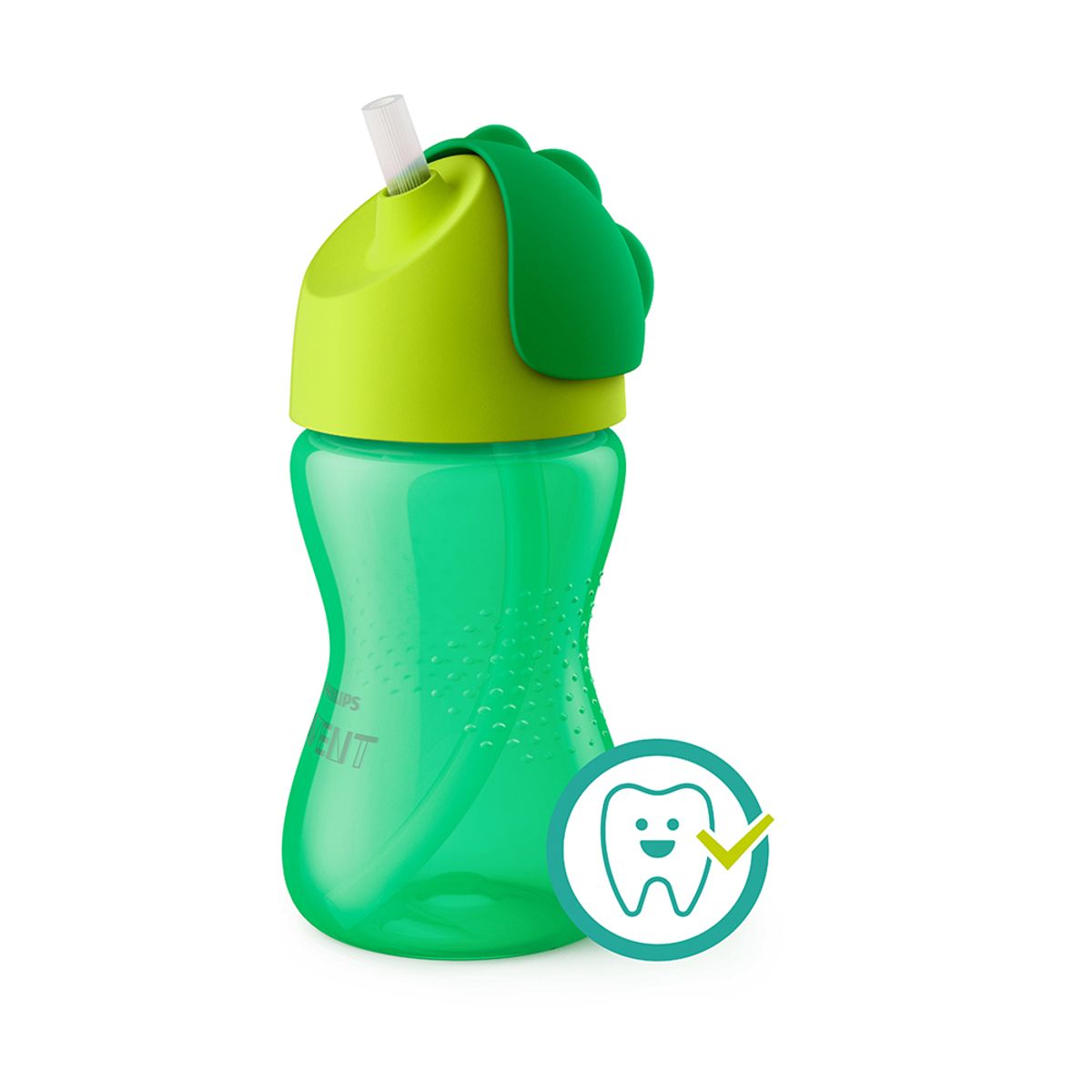 AVENT - Vaso Con Bombilla Flexible De 300 Ml/7 Oz Dino Niño Avent