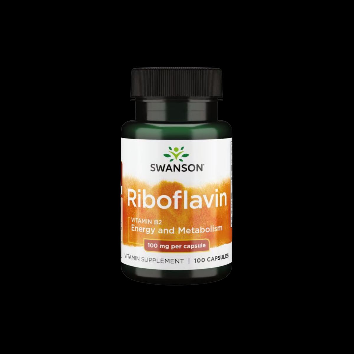 SWANSON - Riboflavin Vitamin B2 Swanson 100 mg 100 Cápsulas