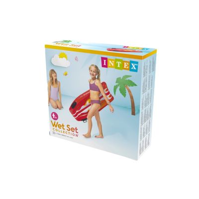 Imagen 2 del producto Flotador Inflable Tabla de Surf Joy Riders Rojo