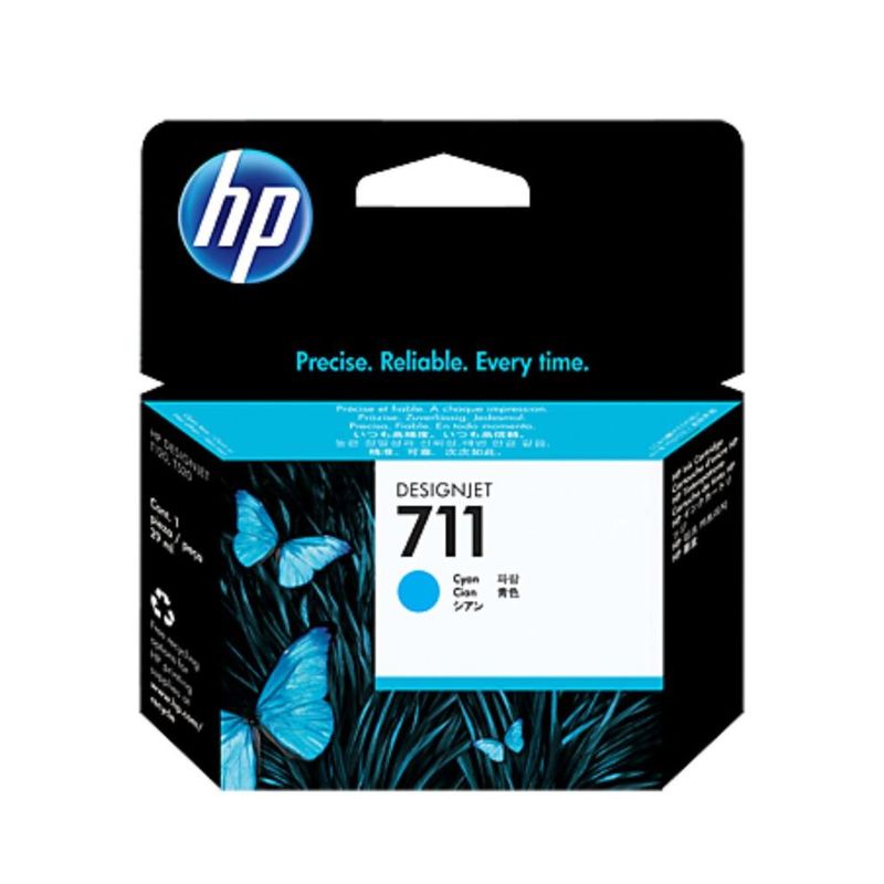 HP - HP Tinta 711 Cyan CZ130A