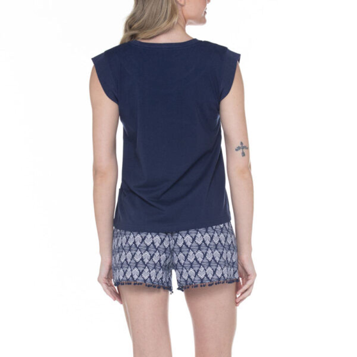 LADY GENNY - Pijama Mujer Vibrante AlgodónCotton