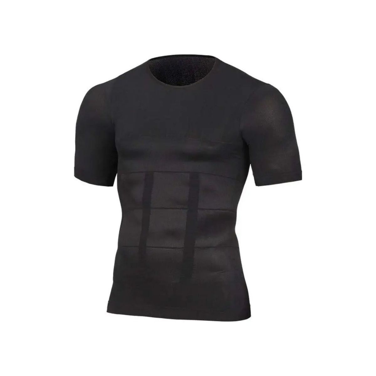 LOOK SHOP - Pack 2 Polera Compresión Hombre Faja Camiseta Reductora 779