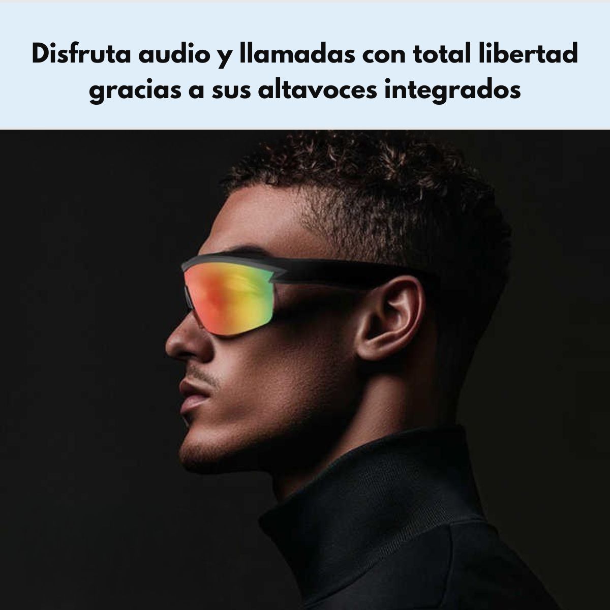 LANGSDOM - Gafas Deportivas Sonido y Micrófono Langsdom AirNova BH01