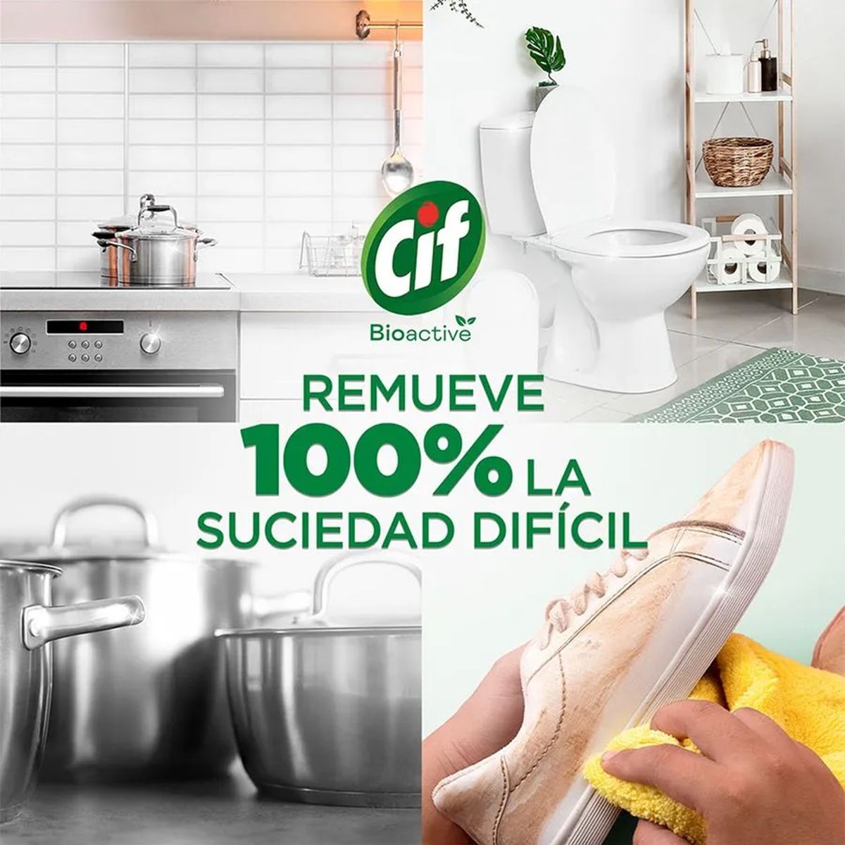 CIF - Limpiador Crema Multiuso Cif Limón 750g