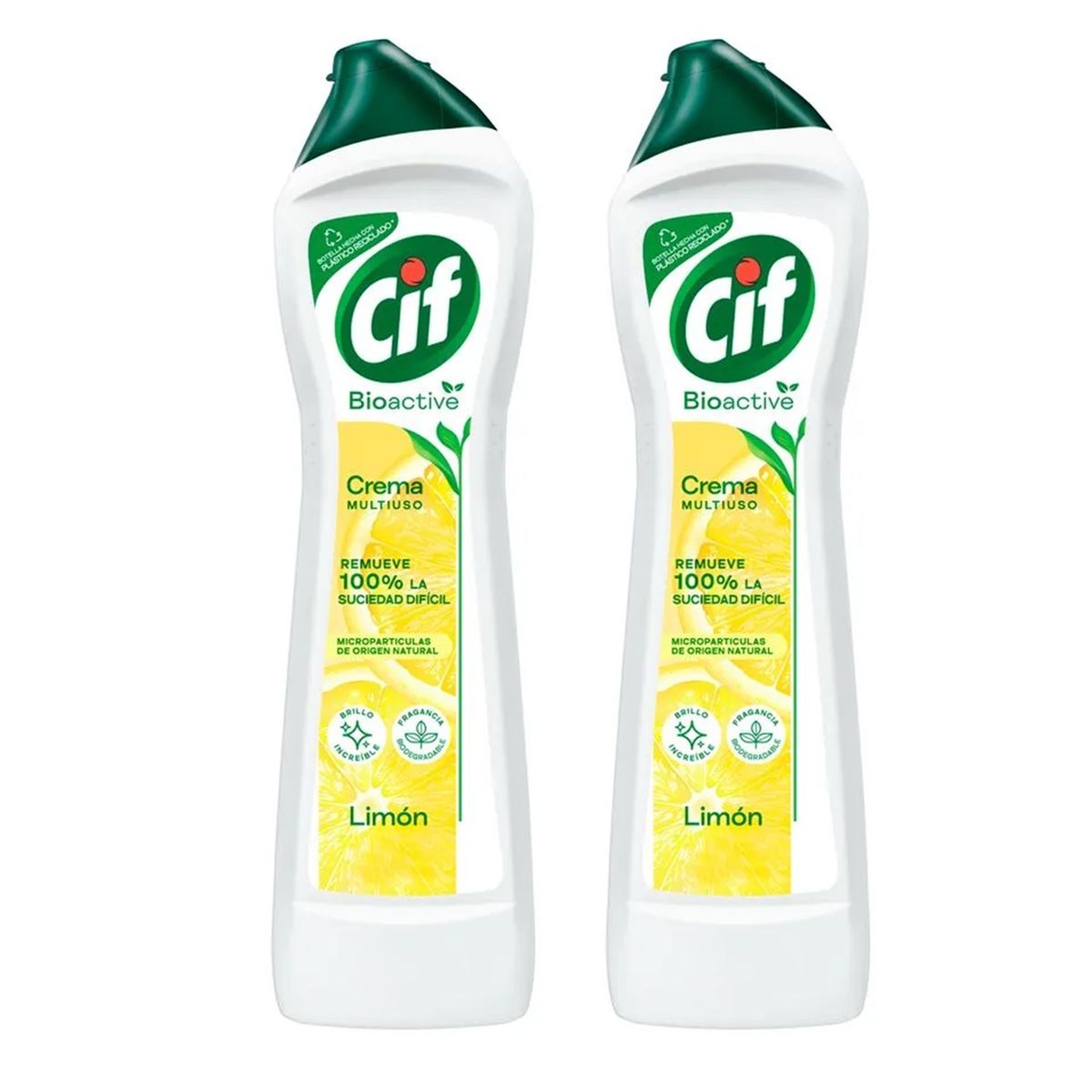 CIF - Pack X2 Limpiador Crema Multiuso Cif Limón 750g