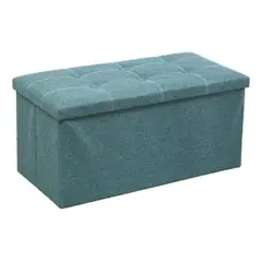 RAGNAR - Baúl Acolchado Organizador Almacenamiento Plegable 76x38cm