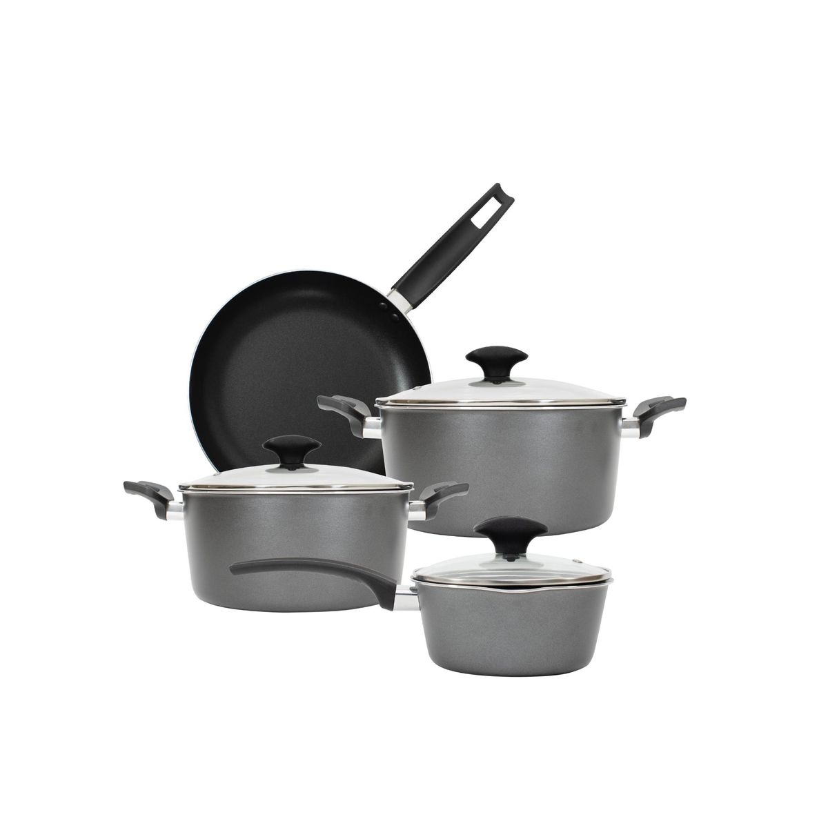 ILKO - Bateria Cocina Ilko 7 Piezas Aluminio Reciclado Everyday