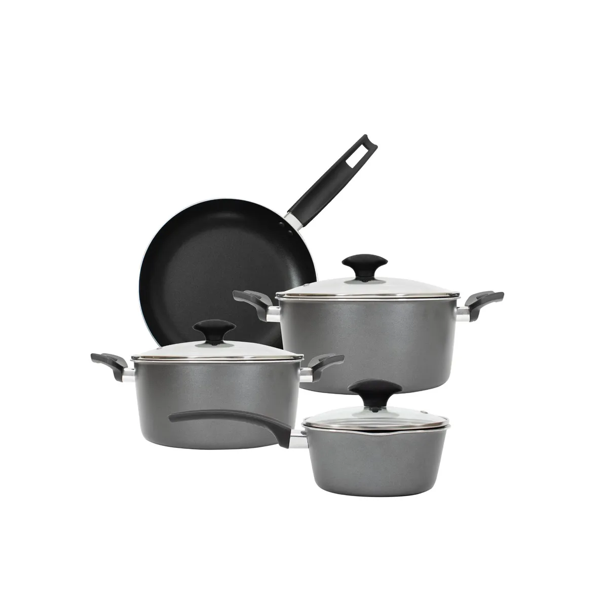 ILKO - Bateria Cocina Ilko 7 Piezas Aluminio Reciclado Everyday