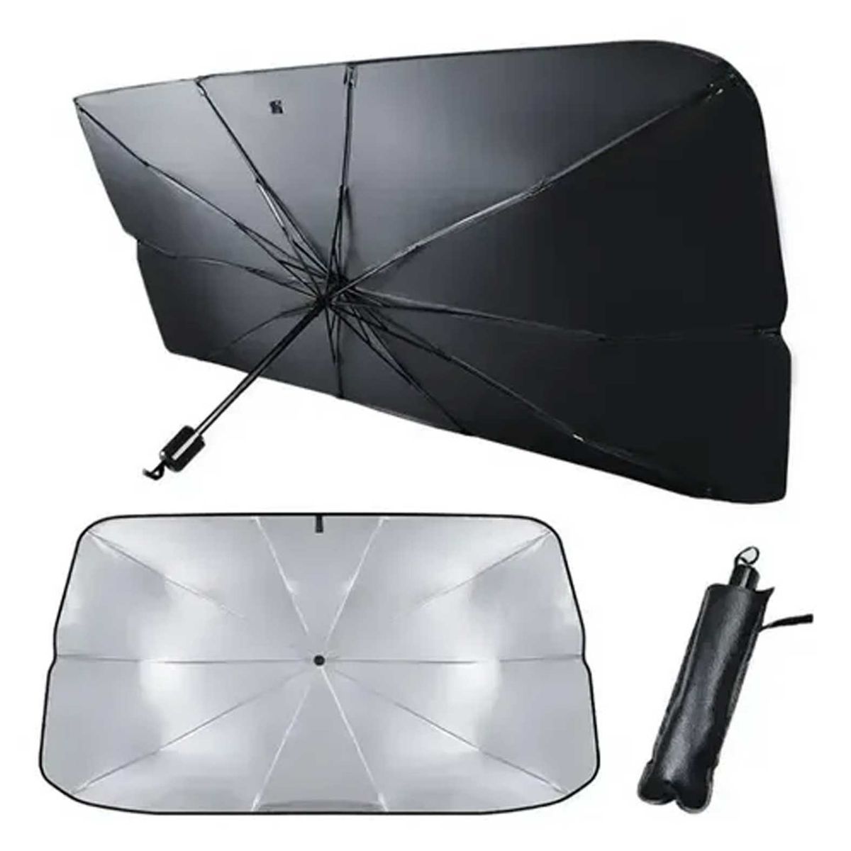 GENERICO - Parasol De Auto Quita Sol De Parabrisa Tipo Sombrilla