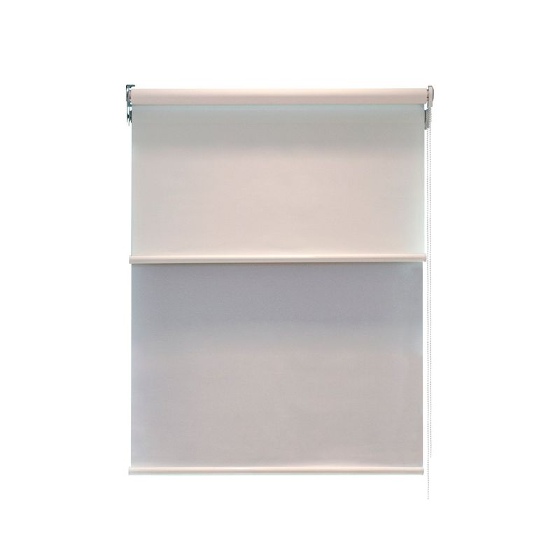 DIB - Cortina Roller Doble Black Out / Sunscreen 150X230