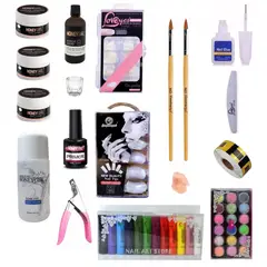 GENERICO - Kit Para Uñas Acrilicas Profesional Completo