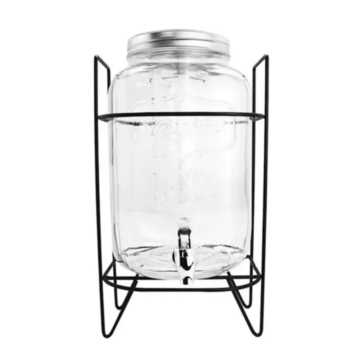 GENERICO - Dispensador Jugo 4 Litros Con Stand Metálico