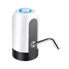 GENERICO - Dispensador de agua automático para botellón recargable blanco y negro