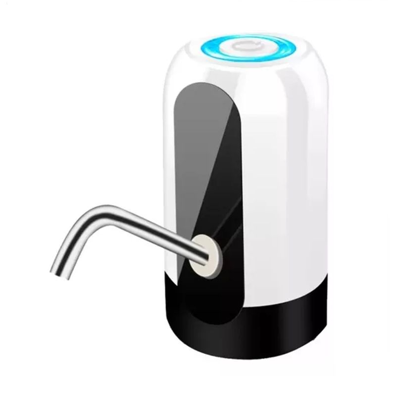 GENERICO - Dispensador de agua electrónico recargable botellón blanco