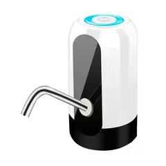 GENERICO - Dispensador de agua electrónico recargable botellón blanco