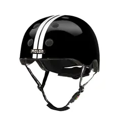 MELON - Casco para Ciclismo Urbano Straight White Black XL