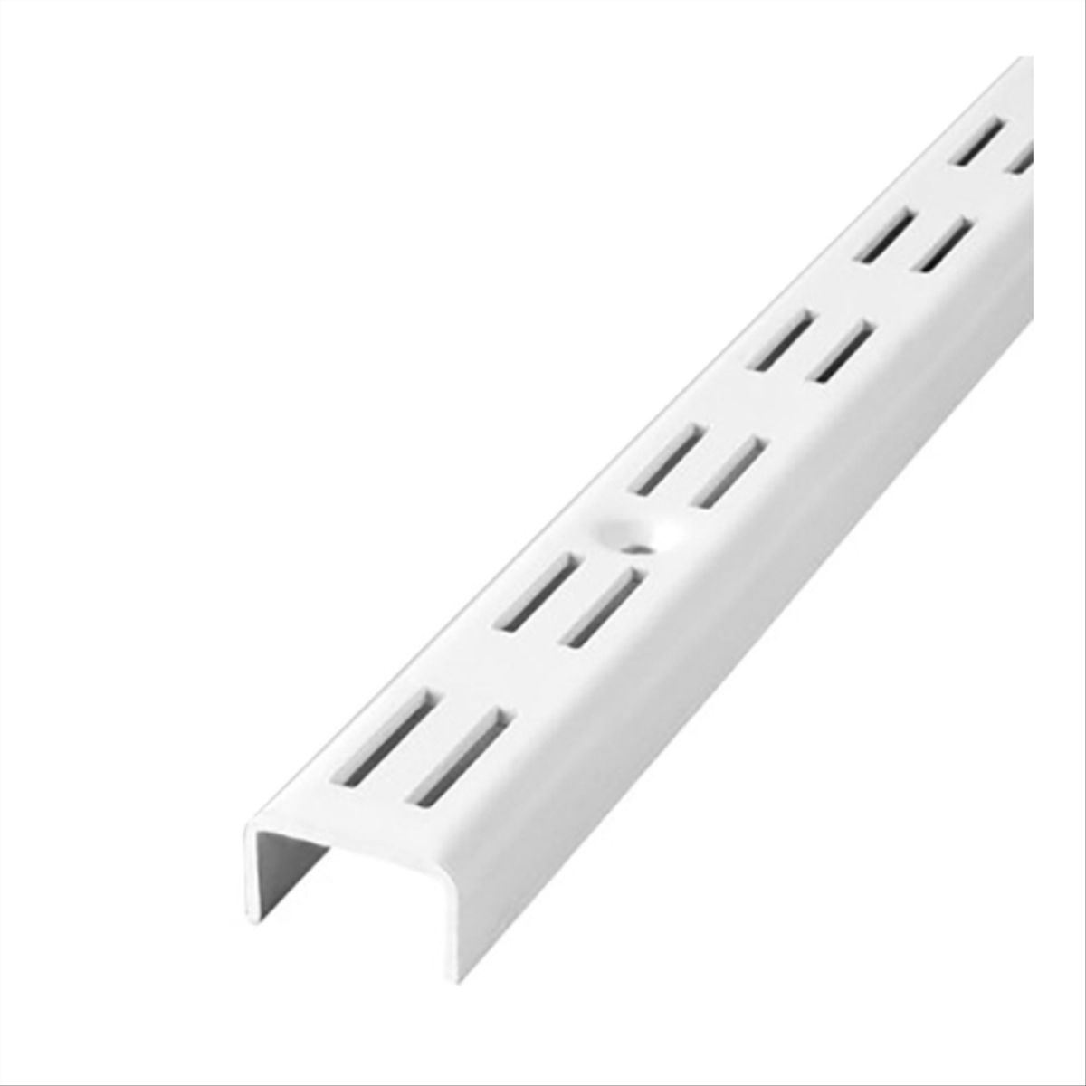 DUCASSE INDUSTRIAL - Pilar ranurado doble blanco 192cm