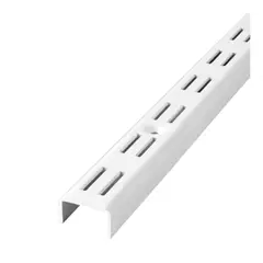 DUCASSE INDUSTRIAL - Pilar ranurado doble blanco 192cm