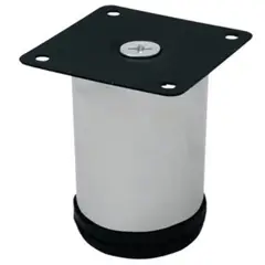 DVP - Pata mueble niquel 50mm redonda