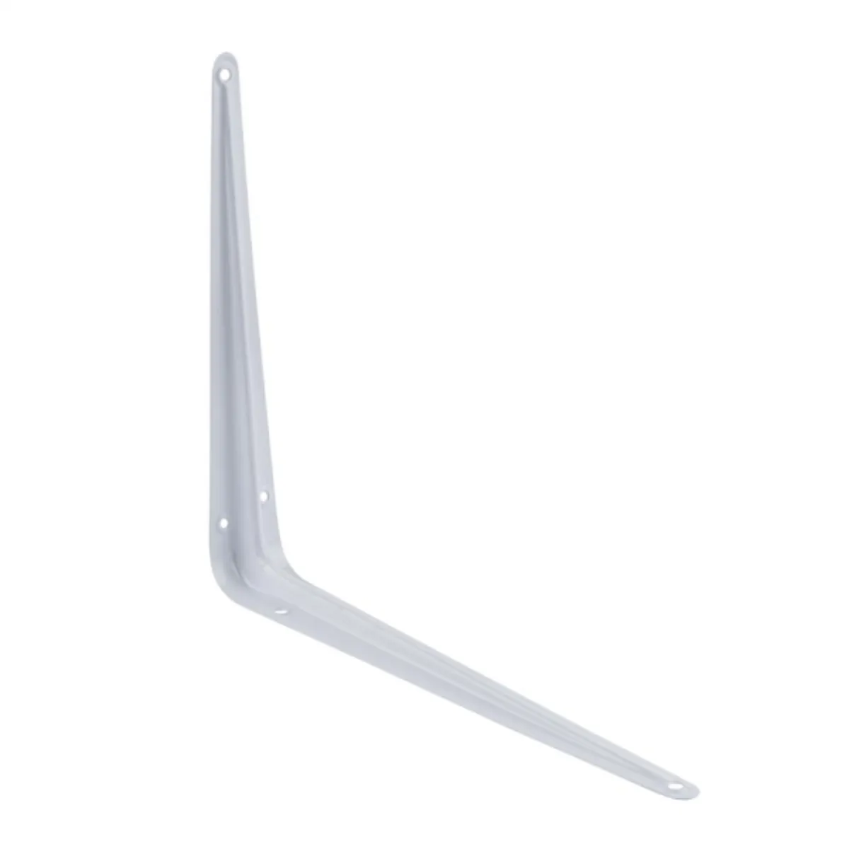 DUCASSE INDUSTRIAL - Escuadra con nervio blanca 12x14" (30x35cm)