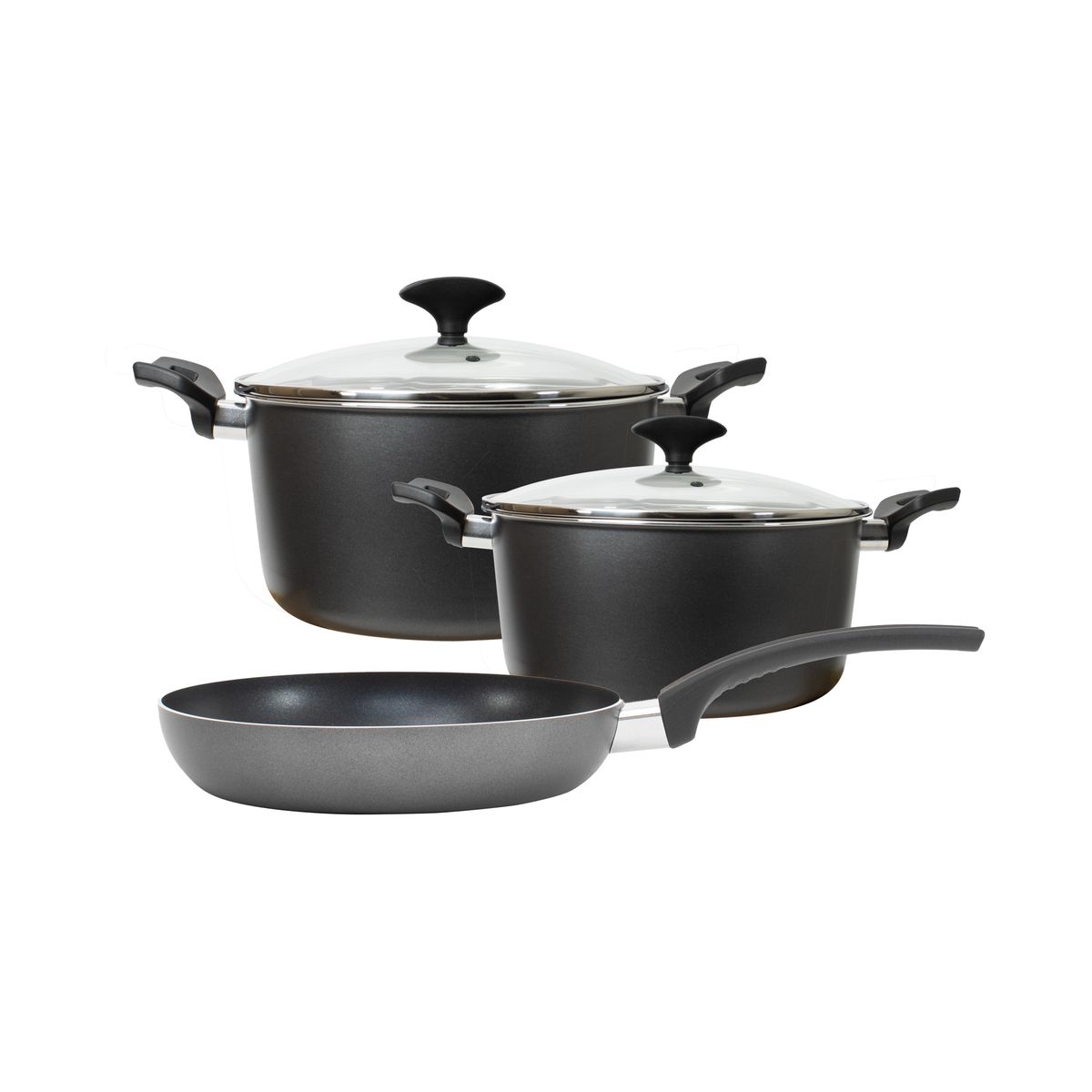 ILKO - Bateria Cocina Ilko 5 Piezas Aluminio Reciclado Everyday