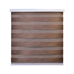 GUIZA - Cortina Roller Duo Zebra Dia y Noche 100 x 200 Cm