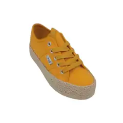 HERIEL - Zapatilla Amarilla Plataforma Mujer