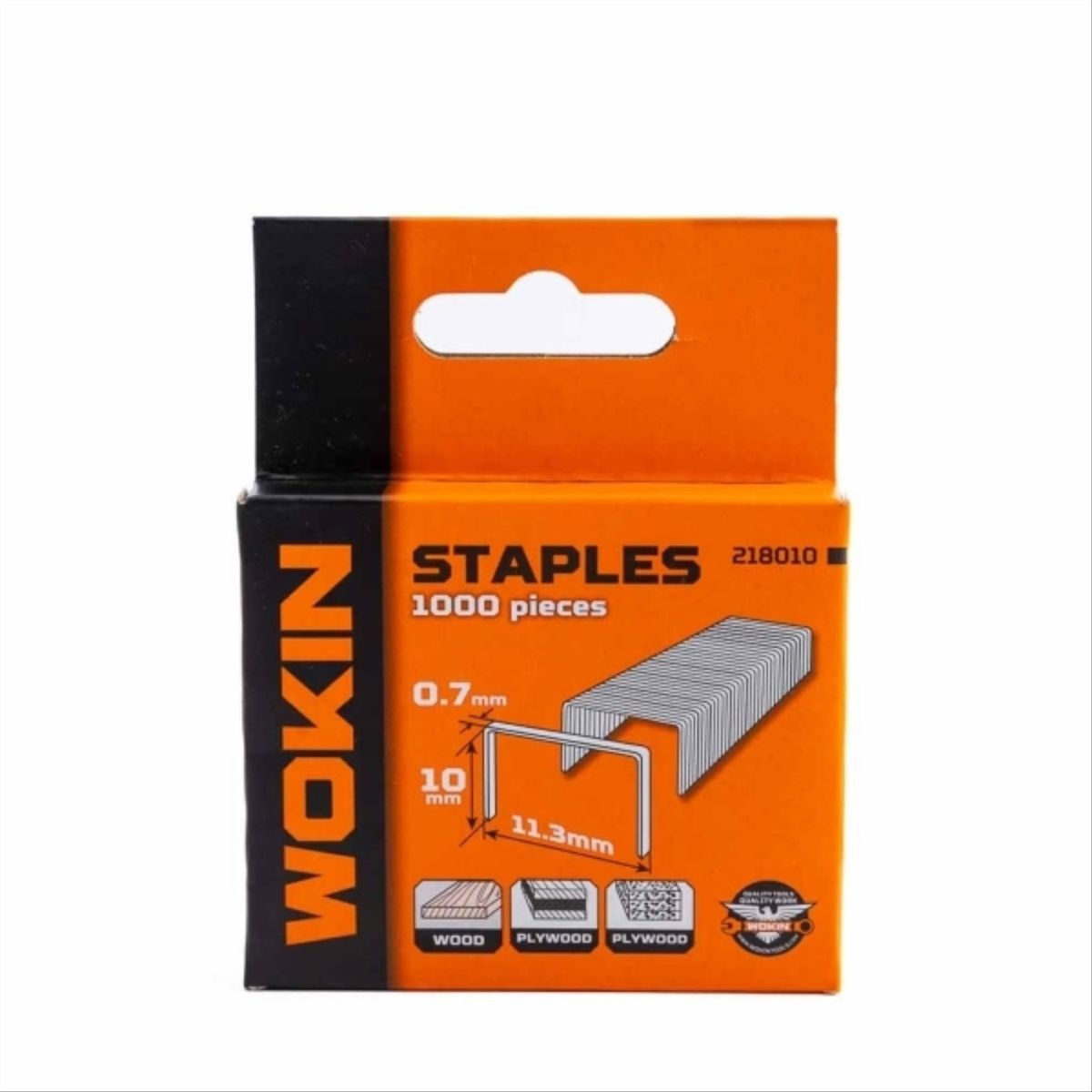 WOKIN - Corchete 1000 piezas 7x100x11.3mm