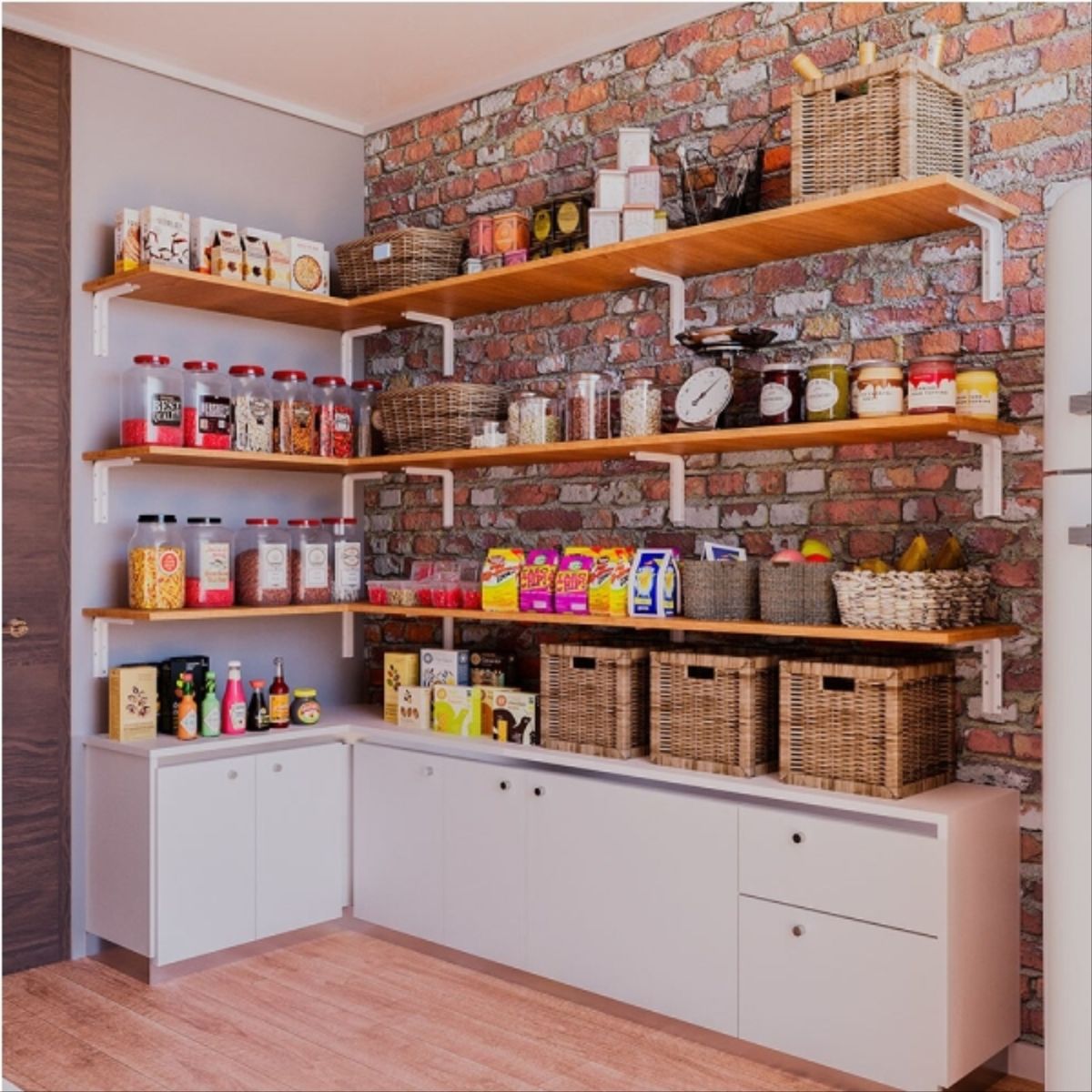 DUCASSE INDUSTRIAL - Soporte fijo blanco 20x25cm