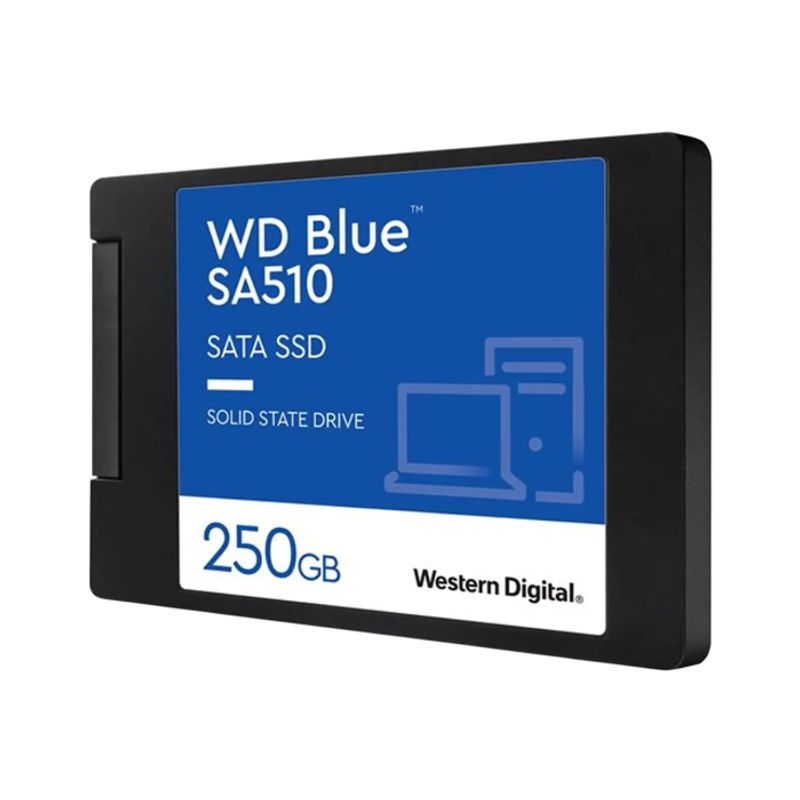 WESTERN DIGITAL - WD Blue SA510 SSD 250GB 2.5" SATA 3 Lectura 555MB/s Escritura 440MB/s