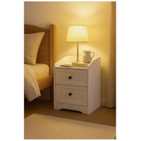 Velador Estilo Europeo 2 Tiras 40x40x60cm Hecho En Melamina