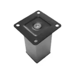 DVP - Pata mueble niquel 100x38x38mm cuadrada