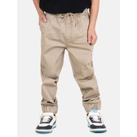 Pantalón Jogger Naluair Beige Infantil - Beige