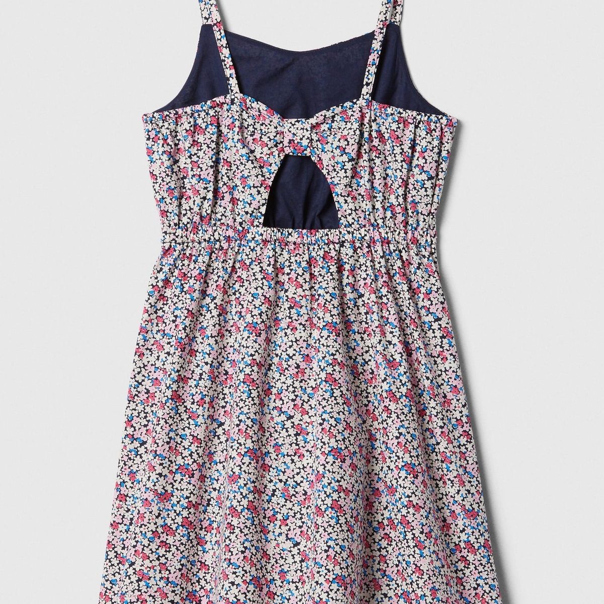GAP - Vestido Niña Gap Bow-Knot Mini Floral Azul