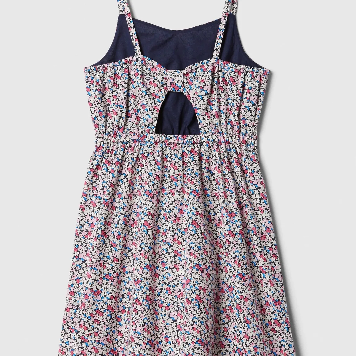GAP - Vestido Niña Gap Bow-Knot Mini Floral Azul
