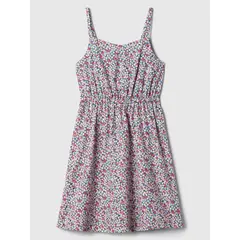 GAP - Vestido Niña Bow-Knot Mini Floral Azul