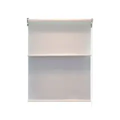 DIB - Cortina Roller Doble Black Out / Sunscreen 120X170